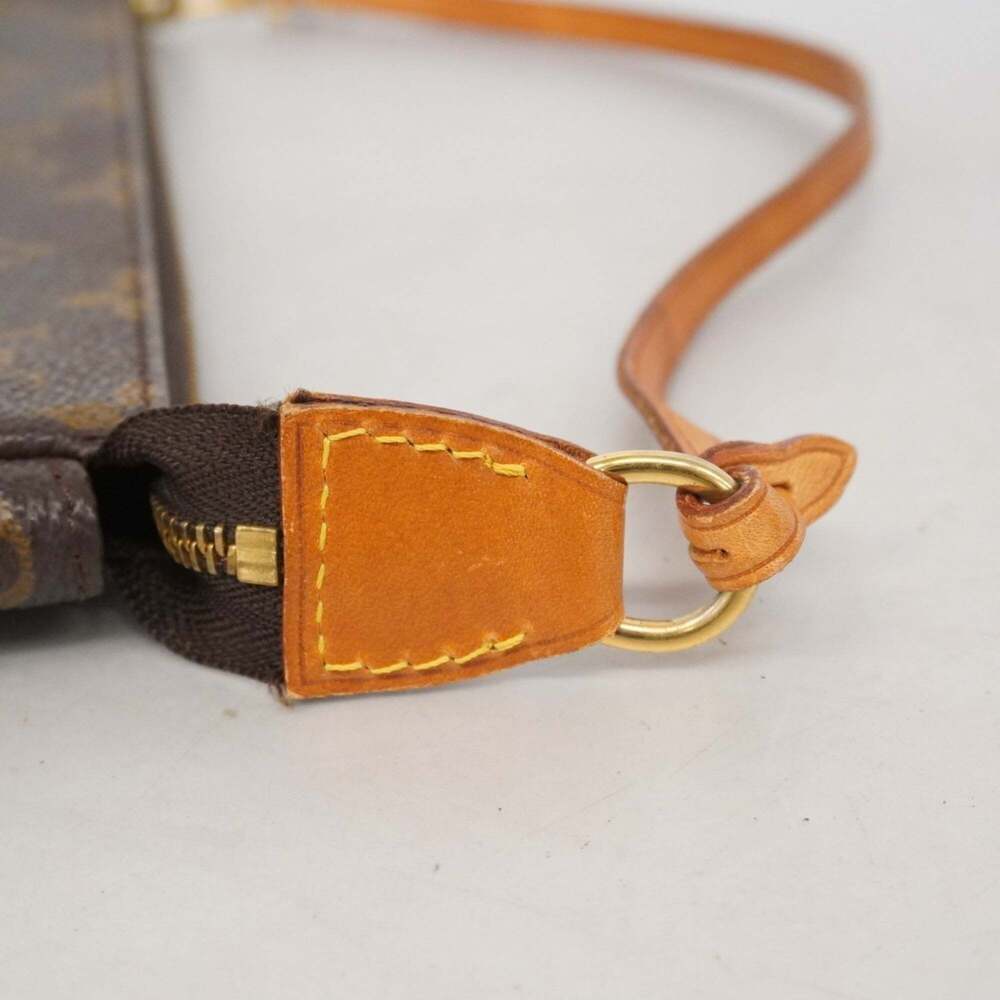 Louis Vuitton Monogram Pochette Accessoires M51980 Brown Women's Bag/Pouch - Picture 13 of 16